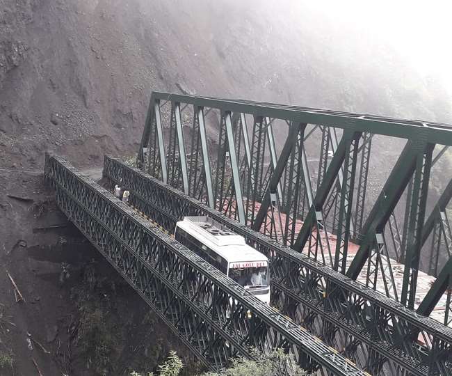 पांच दिन बाद अल्मोड़ा-ज्योलिकोट हल्द्वानी हाइवे पर शुरू हुआ यातायात