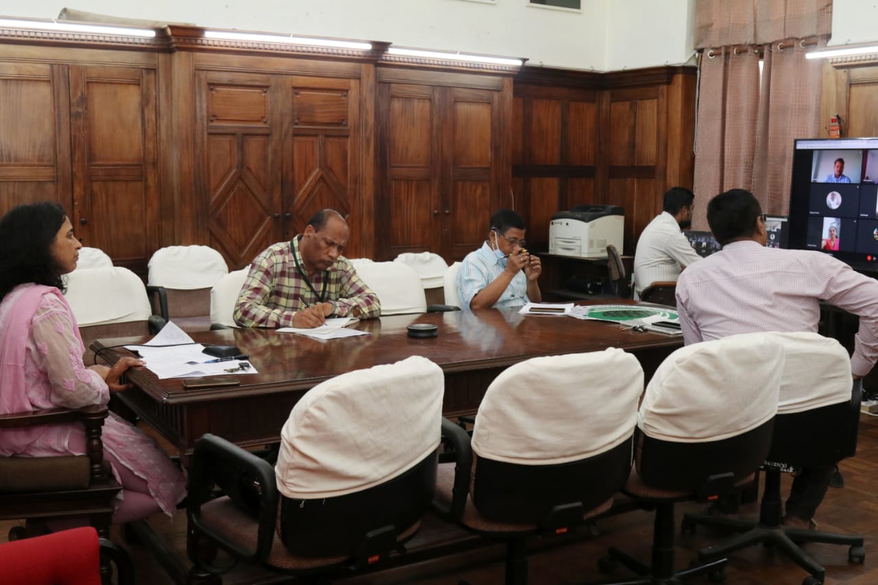 आजीविका उत्पादन के लिए कृषि वानिकी प्रथाओं का विकास पर ऑनलाइन प्रशिक्षण आयोजित