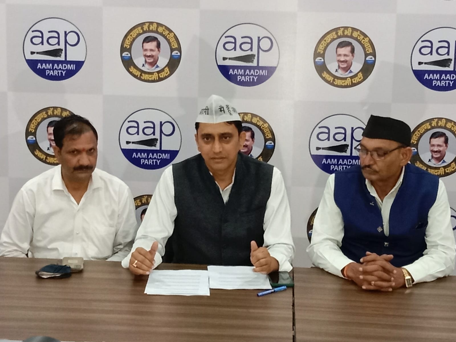 पीड़ित किसानों को 50 हजार प्रति हैक्टेयर मुआवजा दे राज्य सरकारः नवीन पिरशाली, आप प्रवक्ता