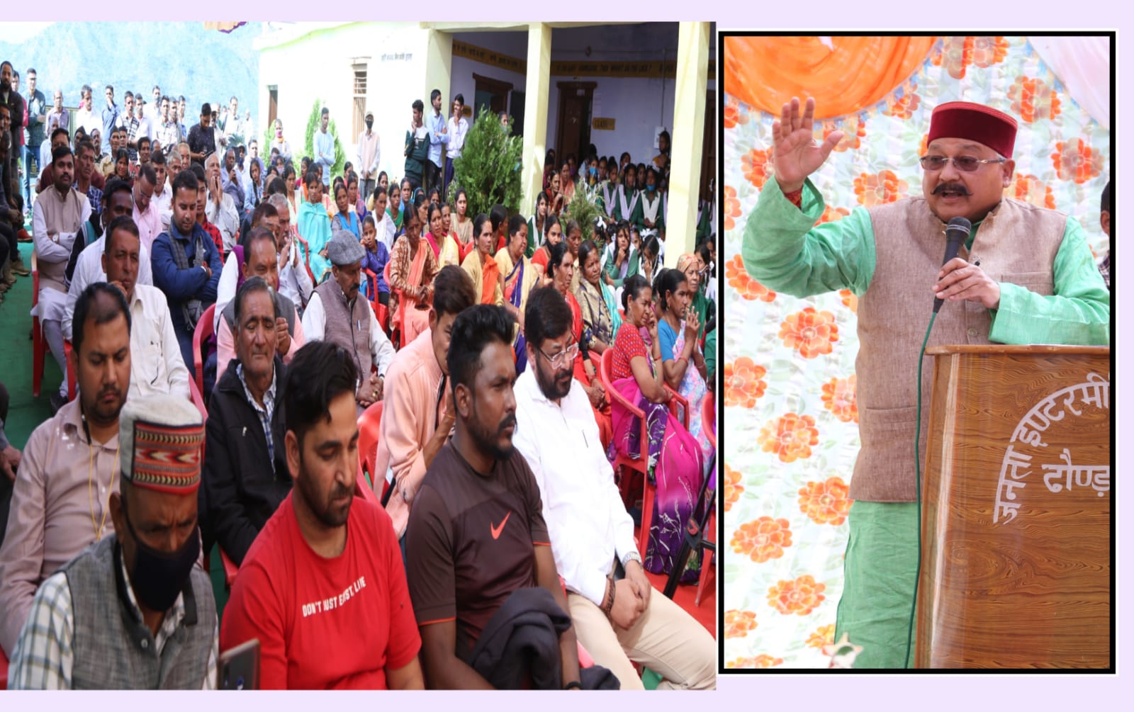 सतपाल महाराज ने अपने क्षेत्र को फिर दी 8 करोड़ की सौगात