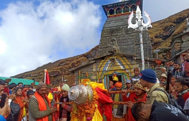 तृतीय केदार भगवान तुंगनाथ मंदिर के कपाट शीतकाल के लिए हुए बंद