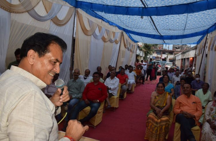 जनसंवाद कार्यक्रम में स्पीकर अग्रवाल ने सुनीं व्यापारियों की समस्याएं