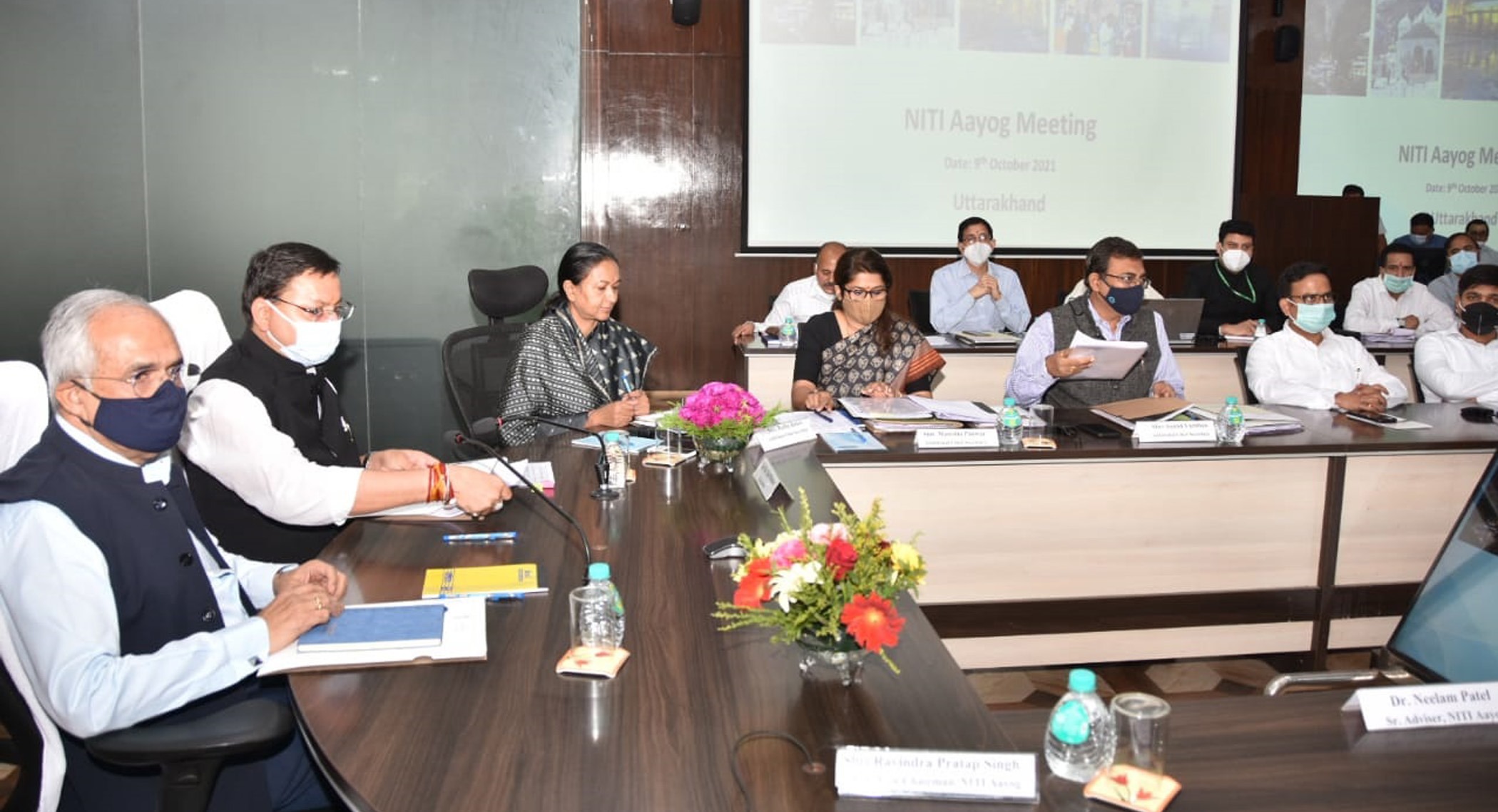 राज्य सरकार की हर संभव सहायता के लिए नीति आयोग तत्पर