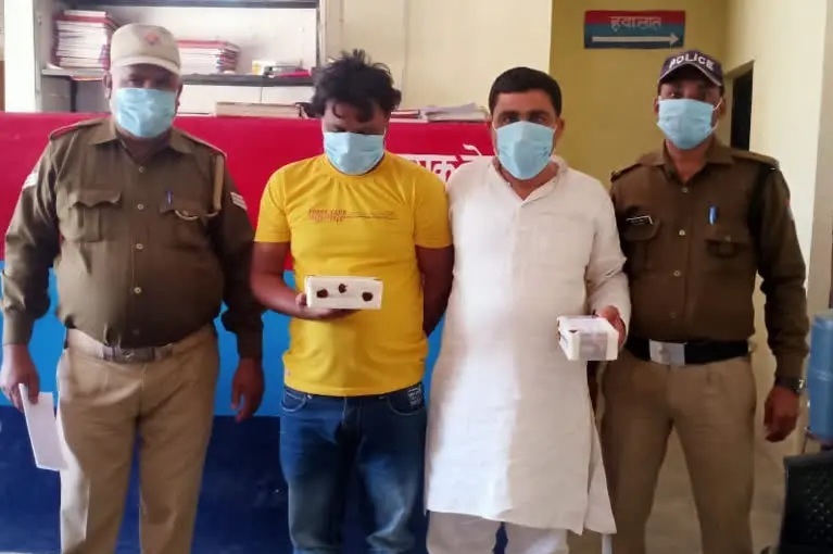 एक लाख से ज्यादा की स्मैक के साथ दो तस्कर दबोचे
