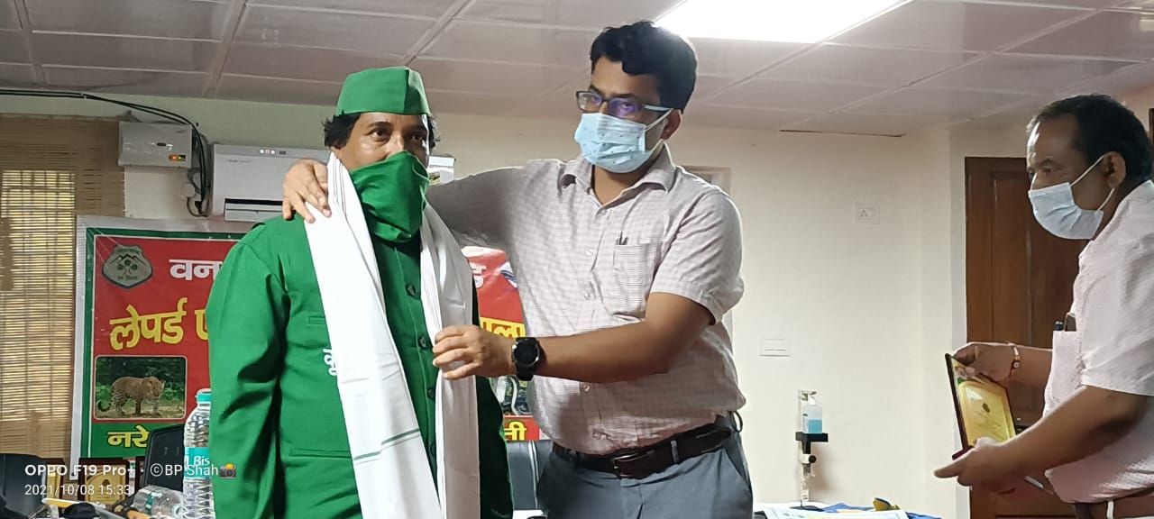 पर्यावरण के क्षेत्र में उत्कृष्ट कार्य करने पर डा. त्रिलोक चंद्र सोनी हुए सम्मानित