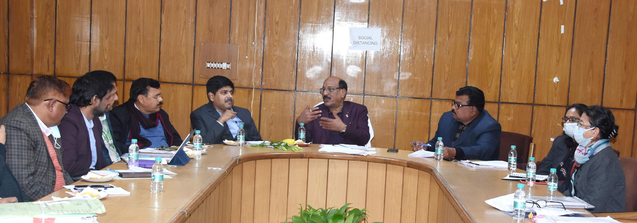 कृषि एवं उद्यान विभाग के एकीकरण को लेकर विभागीय मंत्री ने की समीक्षा