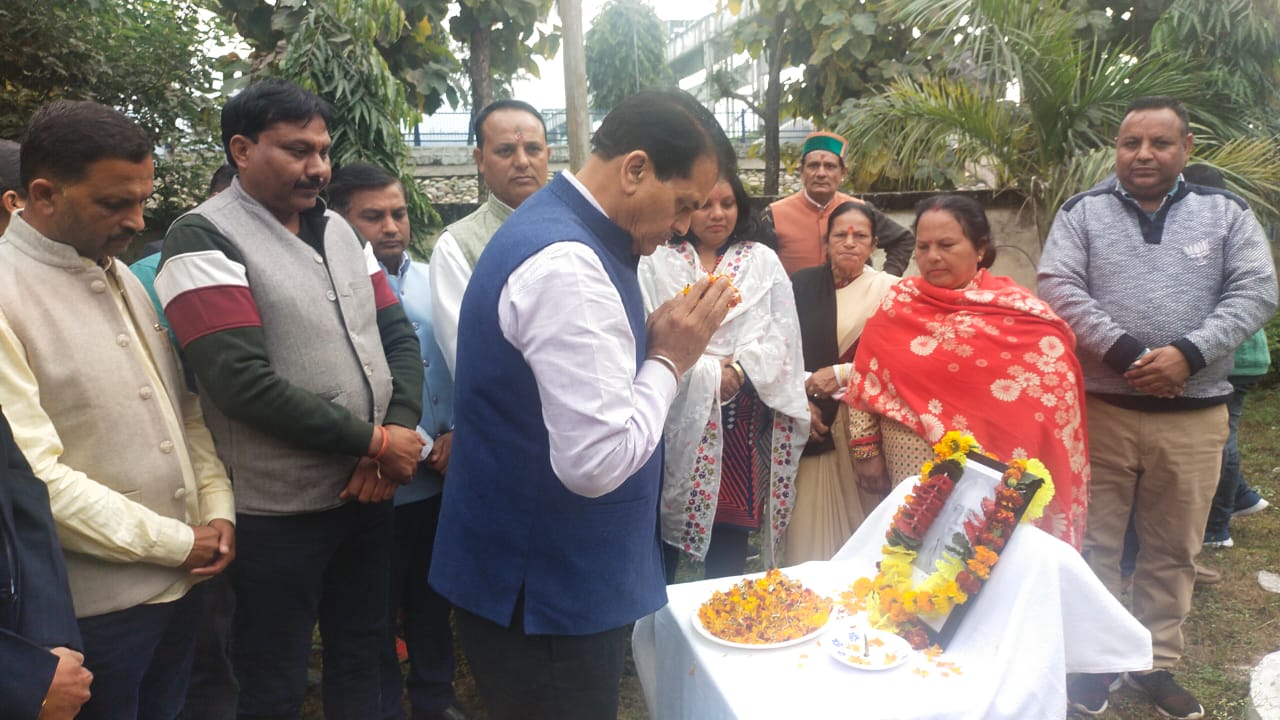 हमने राजनीति एवं समाज सेवा में अग्रणी रहने वाले एक धरोहर को खो दिया: स्पीकर  अग्रवाल