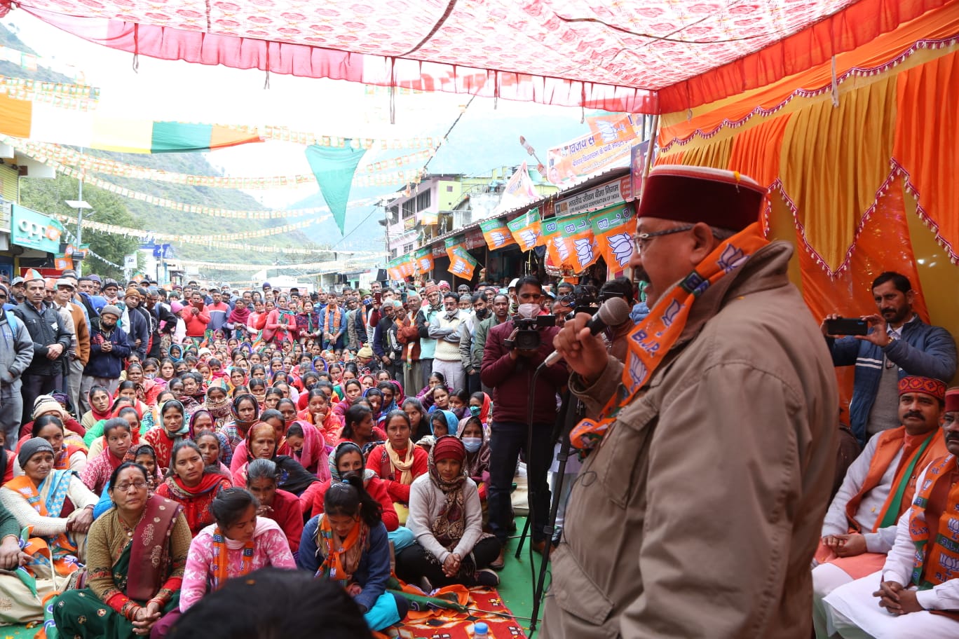 भाजपा की विजय संकल्प यात्रा का पाबौ पहुँचने पर जोरदार स्वागत