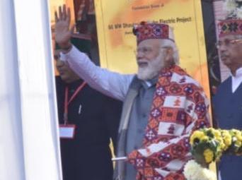 सुन्नी बांध जल विद्युत परियोजना के ग्राउंड ब्रेकिंग सेरेमनी का पीएम मोदी ने किया शुभारंभ  
