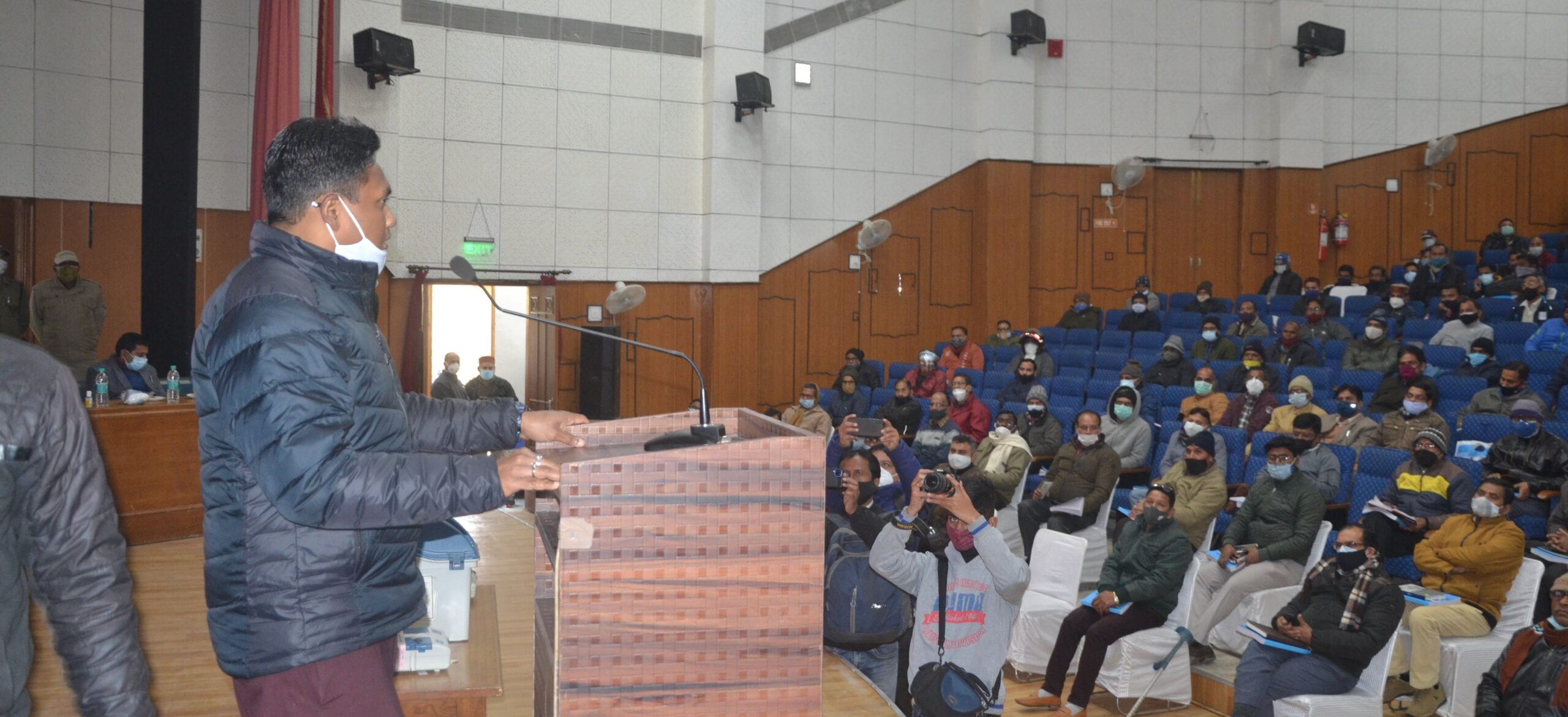 पीठासीन अधिकारियों एवं प्रथम मतदान अधिकारियों को दिया गया प्रशिक्षण