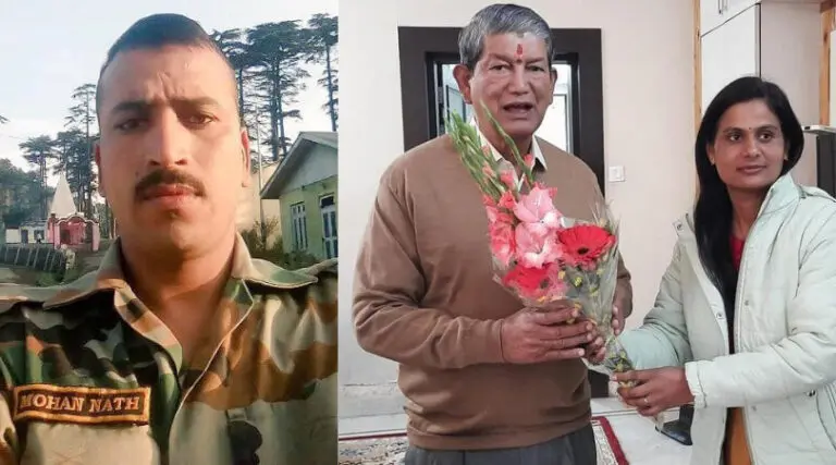 हरीश रावत को मिला शहीद परिवार का समर्थन, स्कूल और स्टेडियम से नाम होगा अमर