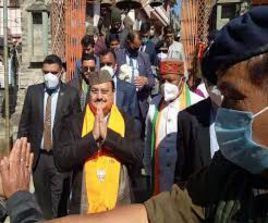 बागेश्वर में बोले राष्ट्रीय अध्यक्ष जेपी नड्डा, उत्तराखंड वीरों की भूमि है, चांदी की चम्मच लेकर पैदा होने वाले नहीं समझते