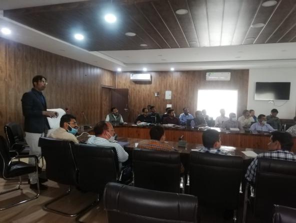 एम.एस.एम.ई. भारत सरकार द्वारा ईज ऑफ डुईग बिजनेस की कार्यशाला का आयोजन मुख्य विकास अधिकारी गौरव कुमार की अध्यक्षता में हुई सम्पन्न