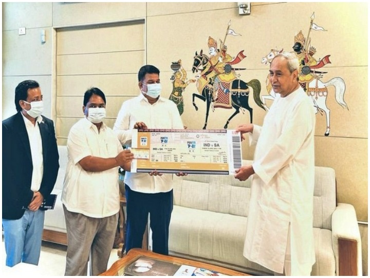 ओडिशा के सीएम ने खरीदा दूसरे टी20 मैच का पहला टिकट, 12 जून को बाराबती में खेला जाएगा मैच