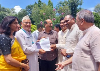 आम आदमी पार्टी के प्रतिनिधिमंडल ने वन मंत्री से की मुलाकात