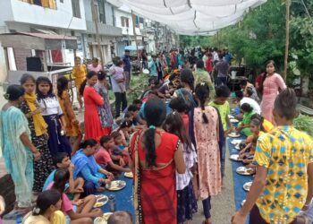 सात दिवसीय शिव महापुराण का विशाल भंडारे के साथ समापन