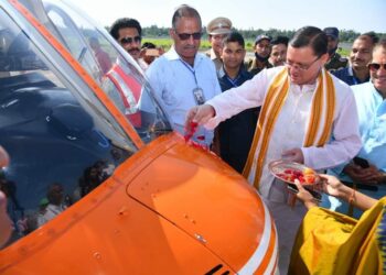 मुख्यमंत्री धामी ने देहरादून से हल्द्वानी, पंतनगर, अल्मोड़ा व पिथौरागढ़ हेली सेवा का किया फ्लैग ऑफ