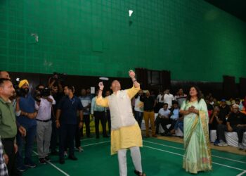 मुख्यमंत्री धामी ने देहरादून में USBA द्वारा आयोजित उत्तराखंड राज्य सीनियर बैडमिंटन प्रतियोगिता का किया शुभारंभ