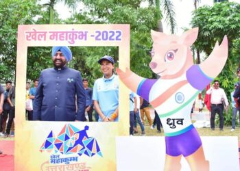 राज्यपाल और खेल मंत्री ने देहरादून में किया खेल महाकुंभ 2022 का विधिवत शुभारंभ