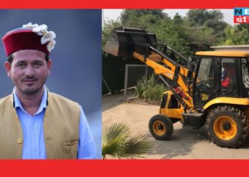 हाकम के रिजॉर्ट पर चलेगा बुल्डोजर, पुलिस बल तैनात