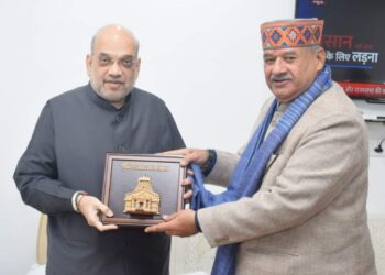 गृह मंत्री अमित शाह से मिले कृषि मंत्री गणेश जोशी, सीमांत गांवों के समग्र विकास को लेकर हुई चर्चा