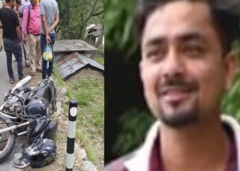 पहाड़ में सड़क हादसे में डिग्री कॉलेज के छात्र की मौत, परिवार का था इकलौता बेटा