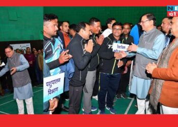 मुख्यमंत्री धामी ने परेड ग्राउंड में किया बैडमिंटन प्रतियोगिता का शुभारंभ