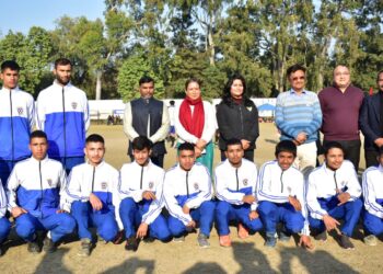 खेल मंत्री रेखा आर्या ने की अनुसूचित जनजाति के राज्यस्तरीय ओपन पुरुष फुटबॉल प्रतियोगिता में शिरकत