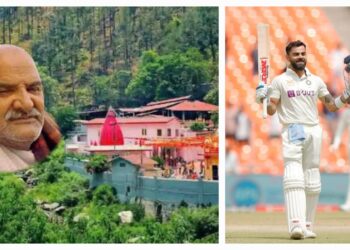 टेस्ट क्रिकेट में 40 महीने बाद विराट ने मारा शतक, लोगों ने बताया नीम करौली बाबा का आशीर्वाद
