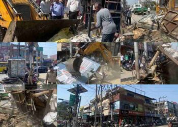 उत्तराखंड: देहरादून में यहाँ चला अतिक्रमण अभियान , डीएम सख्त