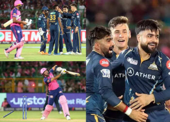 गुजरात ने राजस्थान को बुरी तरीके से रौंदा, प्लेऑफ क्वालिफाई के नजदीक पहुँचा गुजरात