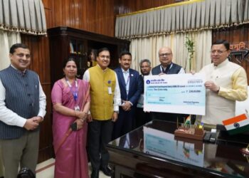 जोशीमठ के लिए फिर उठी मदद की हाथ, भारतीय स्टेट बैंक द्वारा 2 करोड़ की मिली सहायता राशि