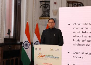 लंदन में मुख्यमंत्री धामी की बैठकों का दौर जारी