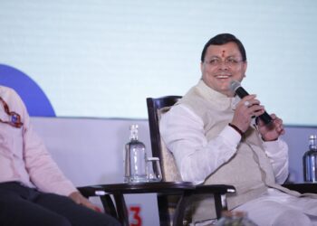 Pushkar Singh Dhami ने दिल्ली में 19835 करोड़ के MOU साइन किये।