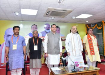 Amit shah in dehradun