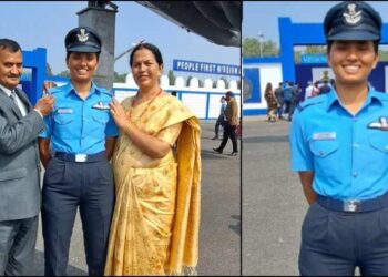 उत्तराखंड की मानसी ने रचा इतिहास, एयर फोर्स में सबसे कम उम्र की महिला फाइटर पायलट बनी