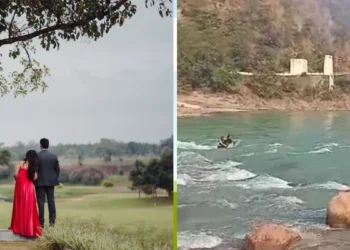 Rishikesh: Pre Wedding पड़ा भारी, Couple की गंगा में बहने से बाल बाल बची जान 