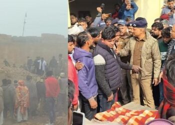 रुड़की में हुए हादसे में छह मजदूरों की मौत, मुआवजे की मांग पर डटे रहे ग्रामीण, शव उठाने से किया इंकार