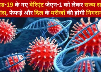 Corona Alert: कोविड-19 के नए वेरिएंट जेएन-1 को लेकर राज्य सतर्क, सांस, फेफड़े और दिल के मरीजों की होगी निगरानी