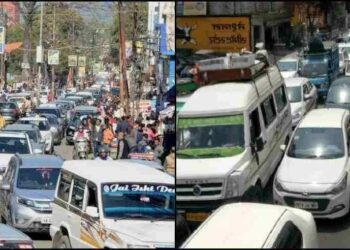 NEW YEAR के जश्न के लिए तैयार ऋषिकेश, उमड़ा पर्यटकों का सैलाब, जाम’ हुआ शहर