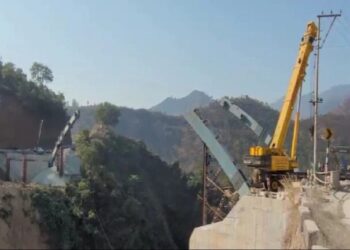 यहाँ 66 करोड़ की लागत से बन रहा 110 मीटर की लंबाई वाला मोटरपुल