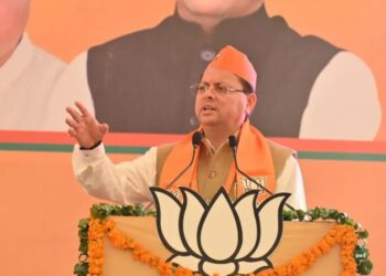 HARIDWAR: CM धामी ने साधा विपक्ष पर निशाना, कहा रामभक्तों पर गोली चलाने वाले राम मंदिर नहीं बना पाते