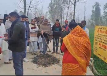 भगवानपुर क्षेत्र को मिली सौगात, इंटरलॉकिंग टाइल्स सड़क का विधायक ममता राकेश ने किया उद्घाटन