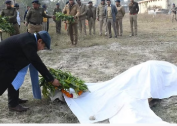 उत्तराखंड पुलिस ने खोया अपना सदस्य, नम आँखों से दी “वीरू” को विदाई