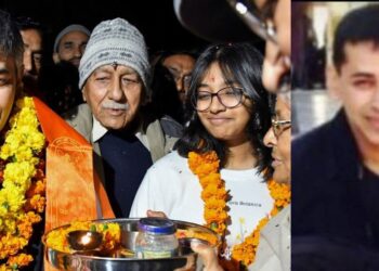 कतर की जेल से रिहा होकर दून पहुंचे पूर्व नौसेना अधिकारी कैप्टन सौरभ वशिष्ठ, फूल मालाओं से हुआ स्वागत