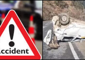 चमोली में हुआ भीषण सड़क हादसा, गहरी खाई में गिरी कार, ड्राइवर की मौत