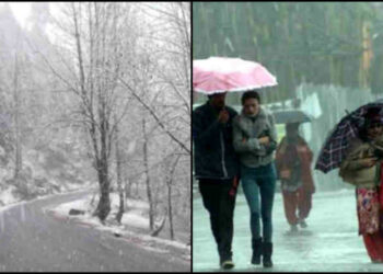 उत्तराखंड में इस दिन बदलेगा मौसम का मिजाज , इन जिलों में होगी बारिश-बर्फबारी