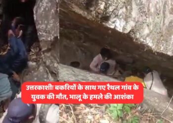 उत्तरकाशीः बकरियों के साथ गए रैथल गांव के युवक की मौत, भालू के हमले की आशंका