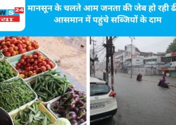 मानसून के चलते आम जनता की जेब हो रही ढीली, आसमान में पहुंचे सब्जियों के दाम