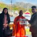 CM Yogi Adityanath Receives Meri Yojana Book from uttarakhand sarkar